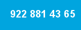 922 881 43 65